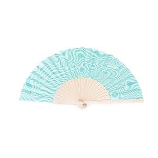 Hand Fan, Sea Breeze