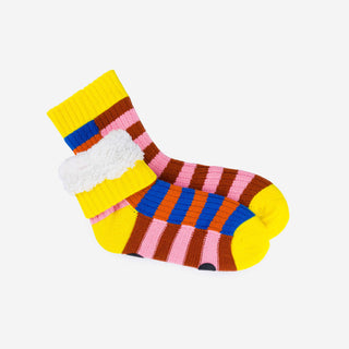 VERLOOP | knits - Super Stripe Knit House Socks