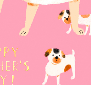 Carolyn Suzuki - PUG MAMA - Mother's Day Card
