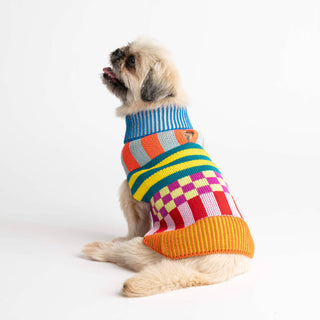 VERLOOP | knits - Pattern Patch Dog Sweater