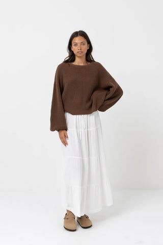 Classic Knit Jumper, Brown