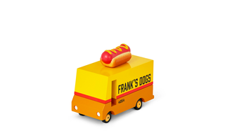 Wooden Hot Dog Van