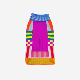 VERLOOP | knits - Pattern Patch Dog Sweater