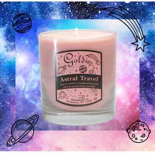 Goldie's Natural Beauty - Essential Oil | Coconut Wax | Astral Travel Candle |