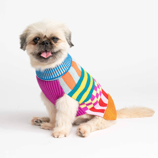 VERLOOP | knits - Pattern Patch Dog Sweater
