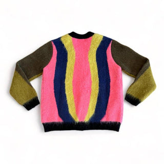 Good Days - Striped Mohair Cardigan