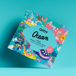 Giant Sticker Poster, Ocean