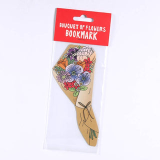 Humdrum Paper - Bouquet of Flowers Bookmark (it's die cut!)