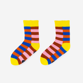 VERLOOP | knits - Super Stripe Knit House Socks