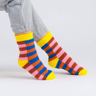 VERLOOP | knits - Super Stripe Knit House Socks