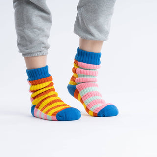 VERLOOP | knits - Super Stripe Knit House Socks