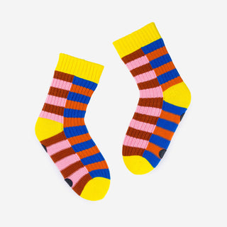 VERLOOP | knits - Super Stripe Knit House Socks