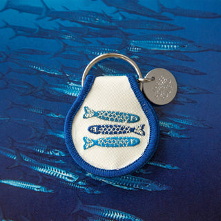 Patch Keychain, Tinned Fish