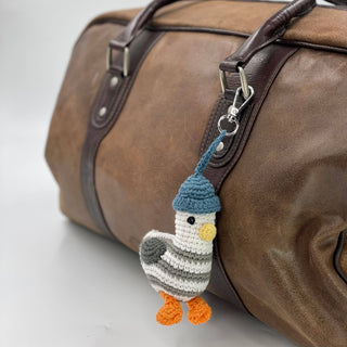 Back to School Bag  Charm, Seagull