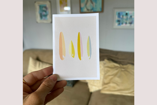 Sierra Rehrer Designs - Boho Surfboard Quiver Card