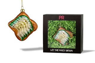 Party Rock | Avocado Toast Glass Ornament